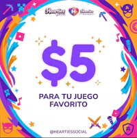 $ 5 para juego favorito