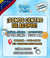 a flyer for a festival in venezuela